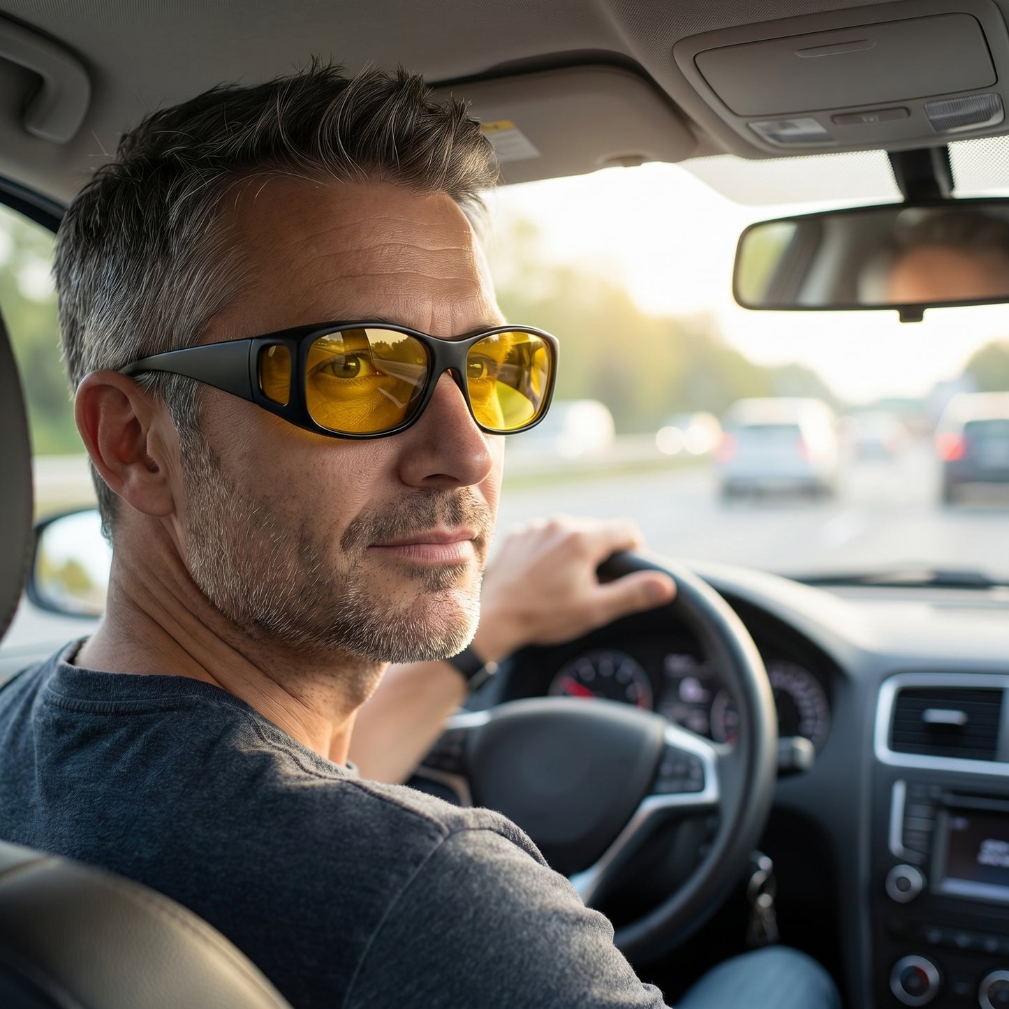 Lentes AntiGlare Pro™ para conducción nocturna