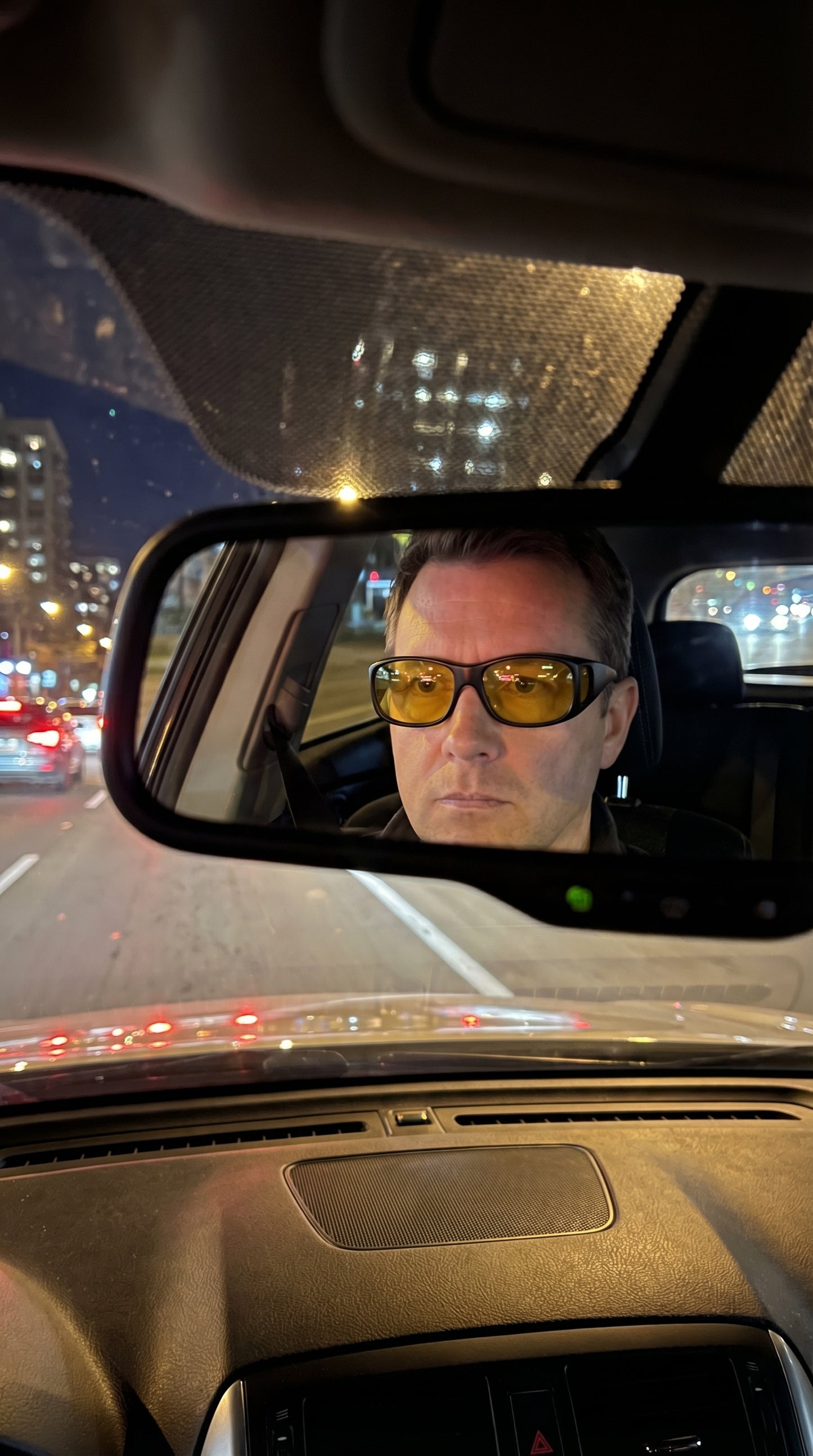 Lentes AntiGlare Pro™ para conducción nocturna